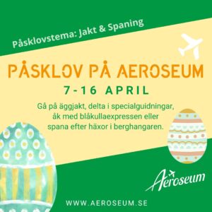 PÅSKLOV PÅ AEROSEUM